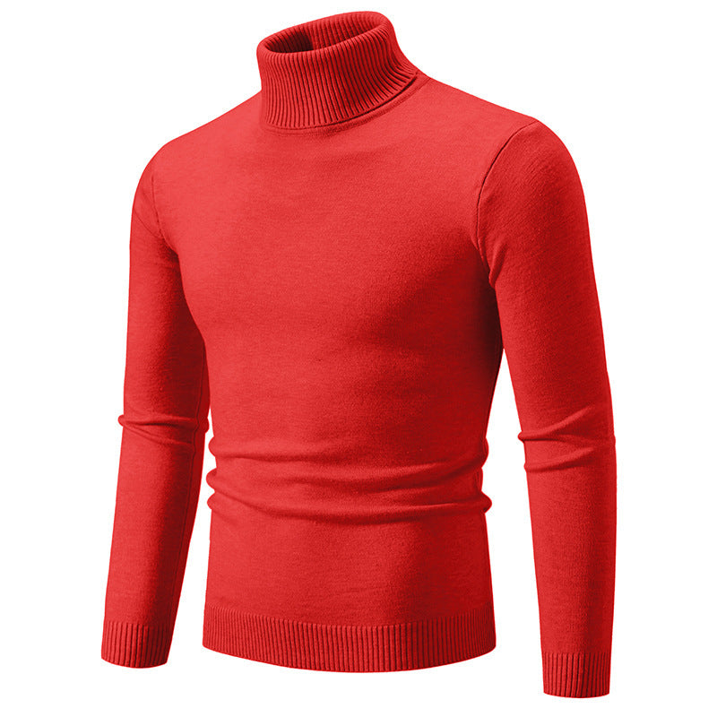 Ein stylischer Herren Rollkragenpullover aus hochwertiger Baumwolle BerlinGlamour.