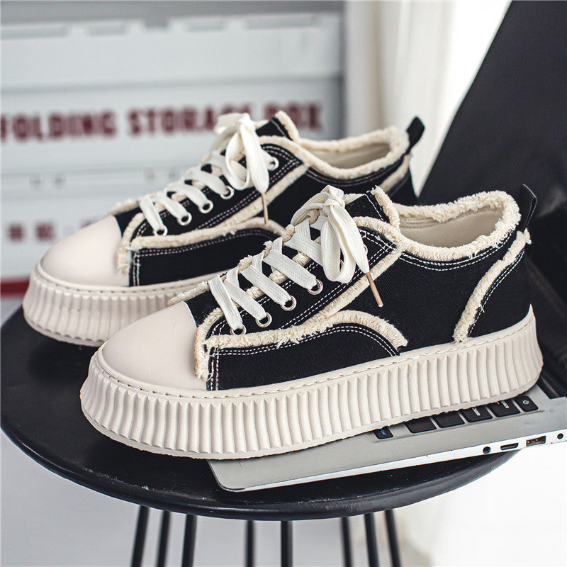 Damen Sneaker Schnürschuhe Trendy Sportlich Robust