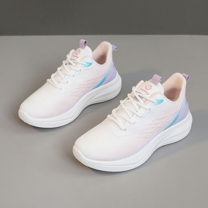Damen Sport-Sneaker Leicht Atmungsaktiv mit Dämpfung