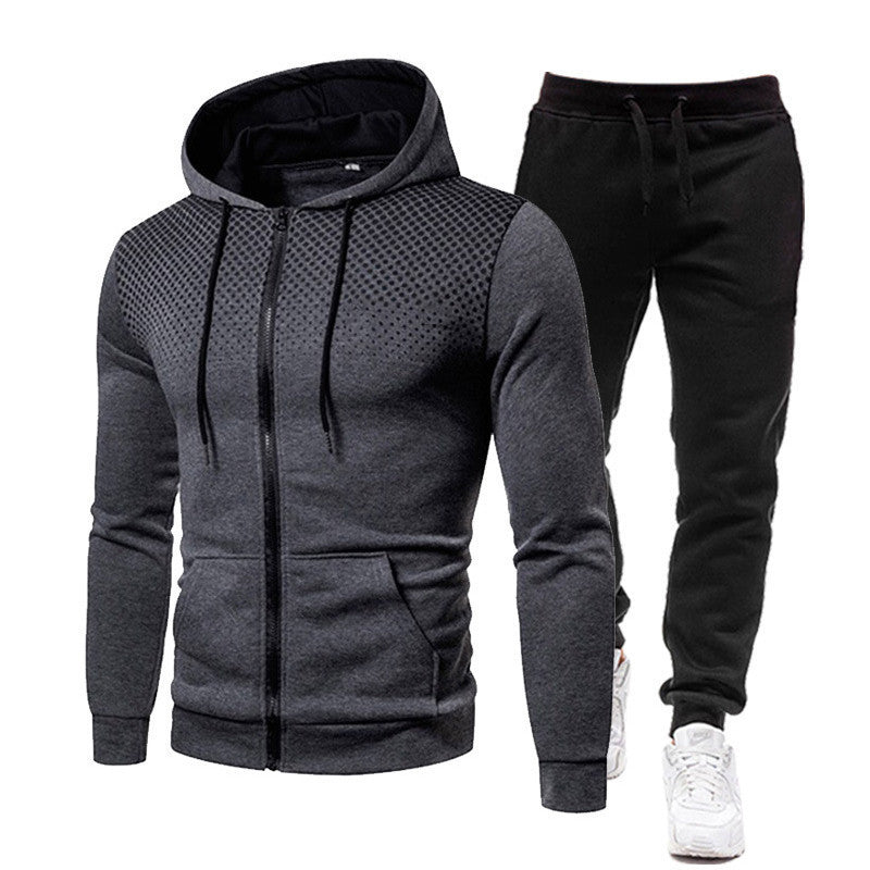 Herren Sportjacke Kapuze Modern Berlin Style