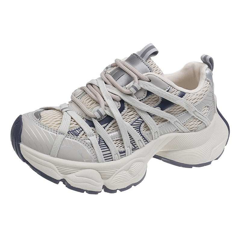 Damen Sneaker Sportlich Leicht Flexibel Laufschuhe