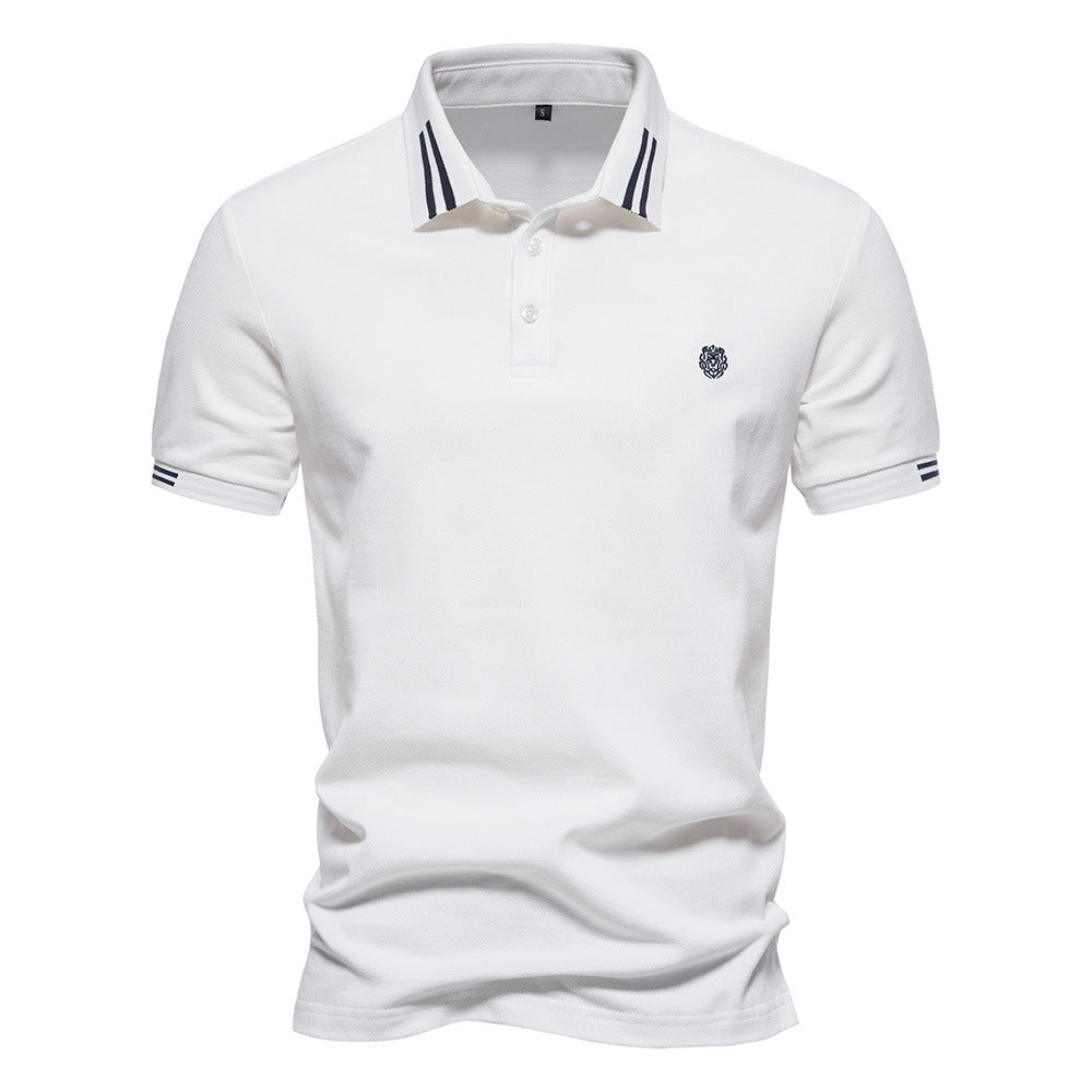 Herren Polohemd Modern Strukturmuster Stilvoll Berlin