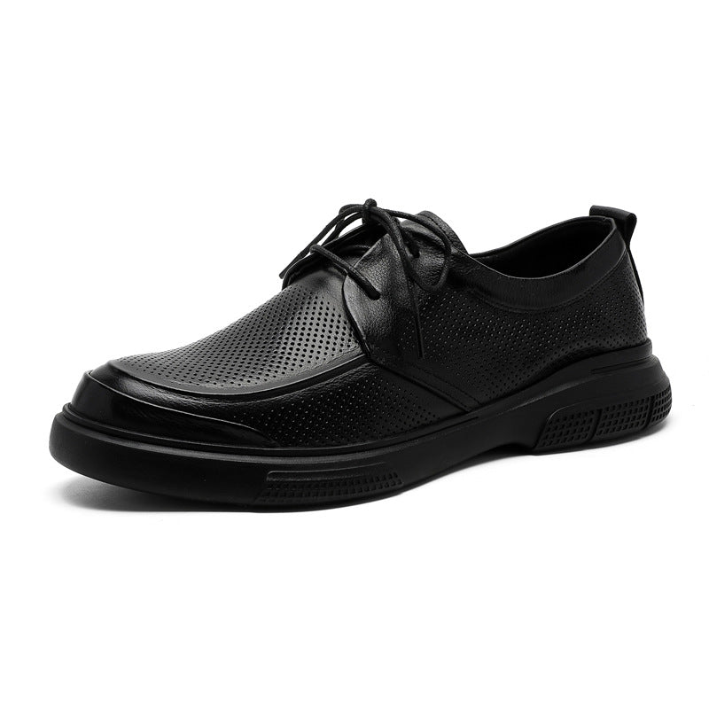 Damen Sneaker Sportlich Atmungsaktiv Mesh Leder