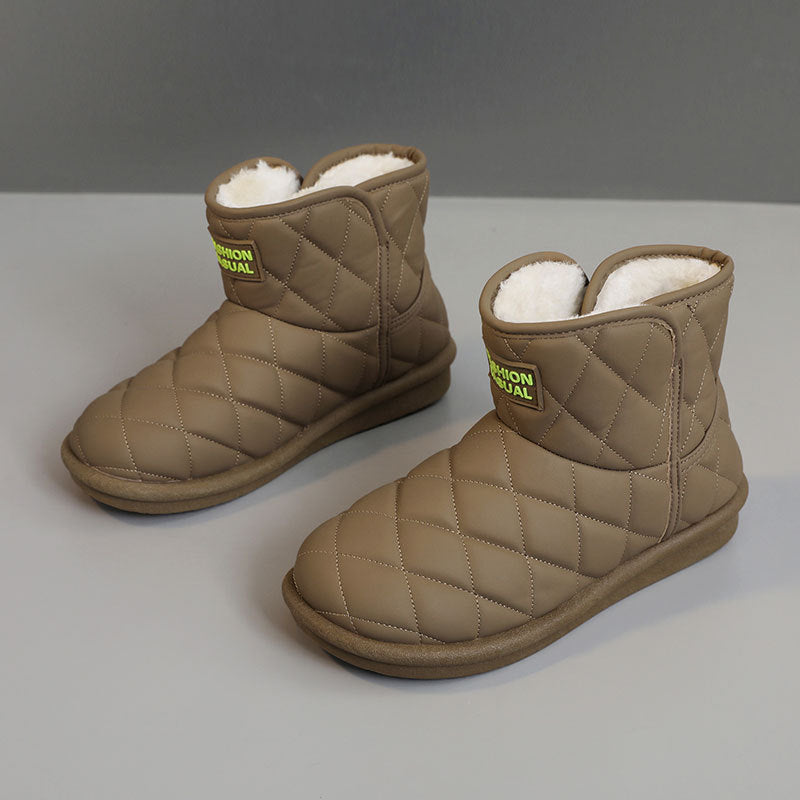 Damen Winterstiefel Warm Gefüttert Heidi Style