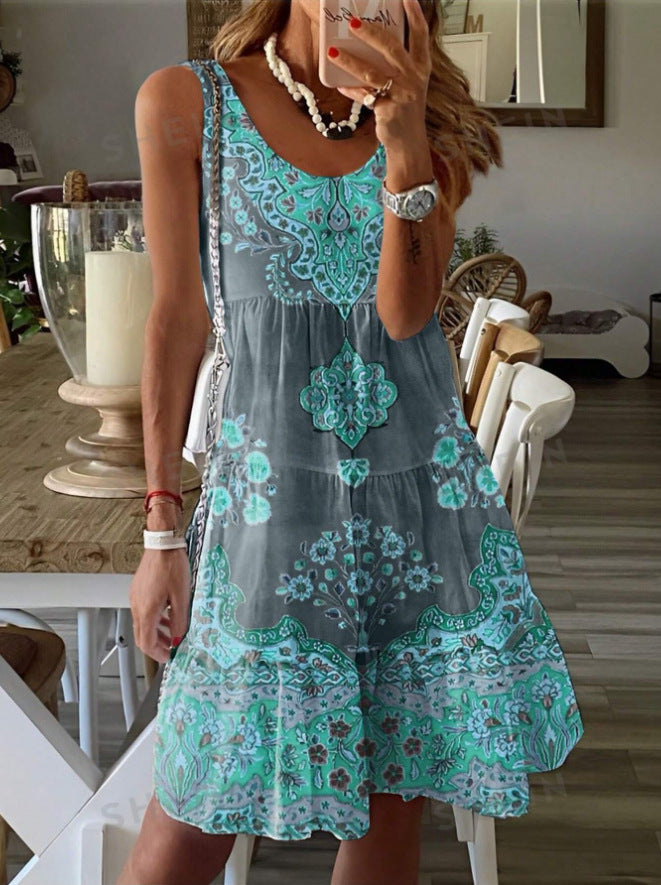 Sommerkleid Damen Floral Modern Leichtigkeit
