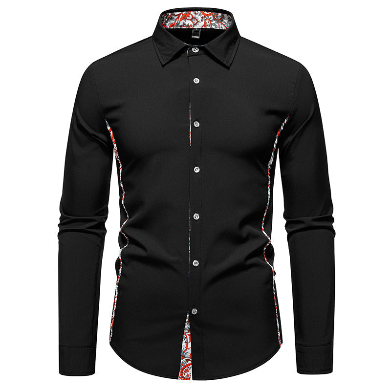 Herren Hemd Langarm Modern Floral_Style Berlin