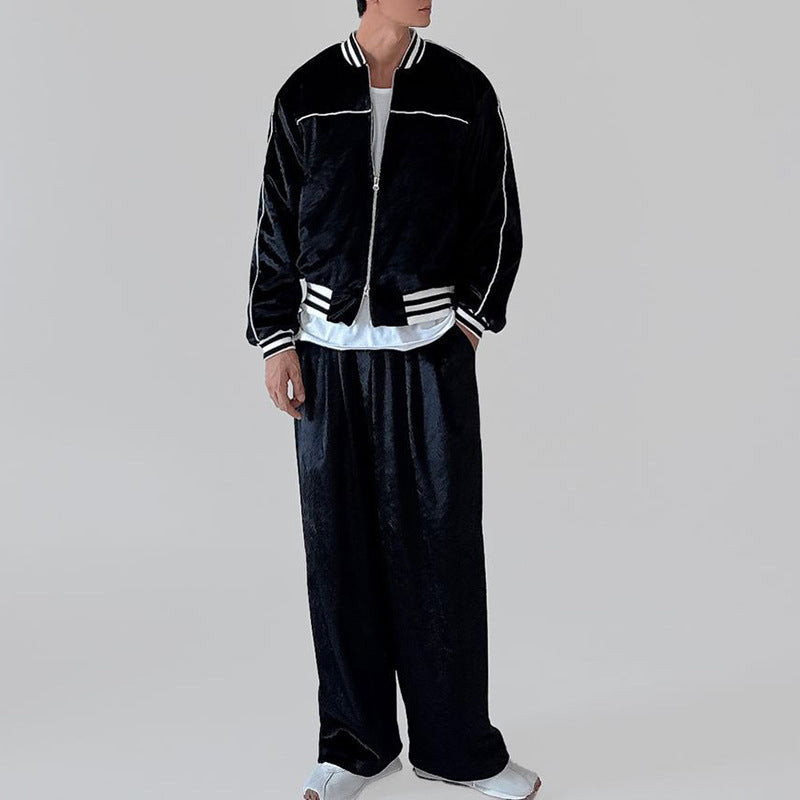 Herren Trainingsjacke Sportlich Stylisch Leicht