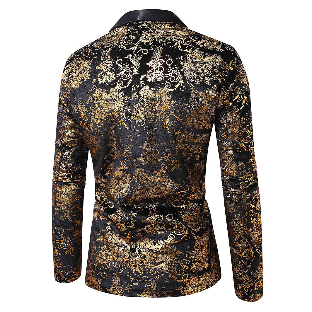 Extravagantes Herren Sakko mit Musterdesign Elegant Gala