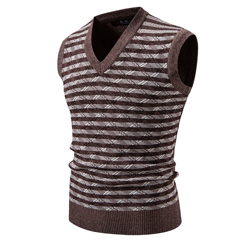 Herren Pullover Ärmellos Stylish Modern