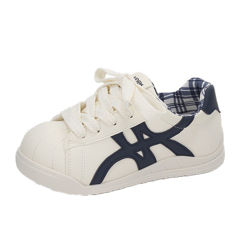 Damen Sneaker Sportlich Kariert Modern