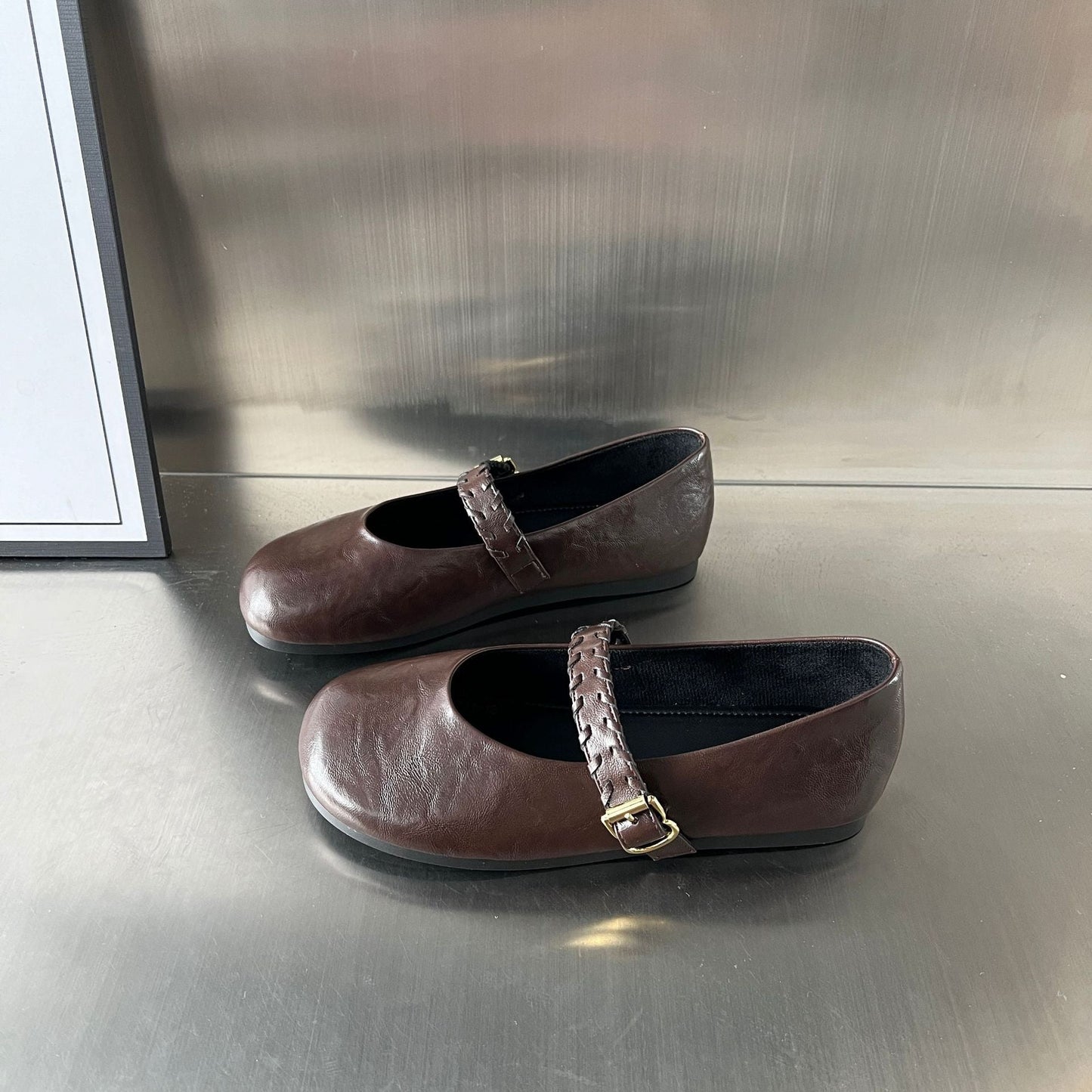 Damen Ballerinas Elegant Komfort Innensohle Schuhe