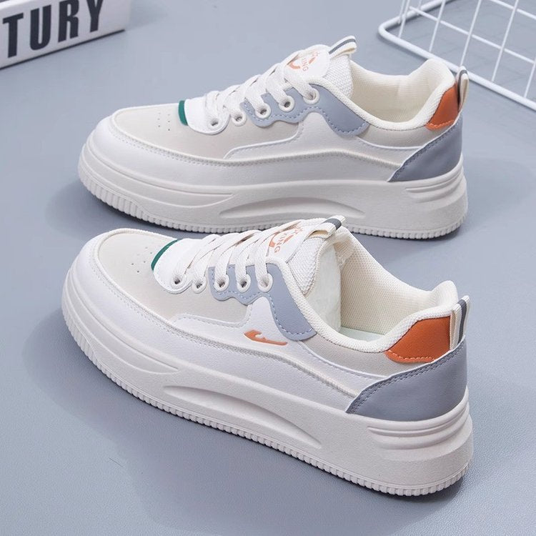 Damen Sneaker Sportlich Bequem Laufsohlen