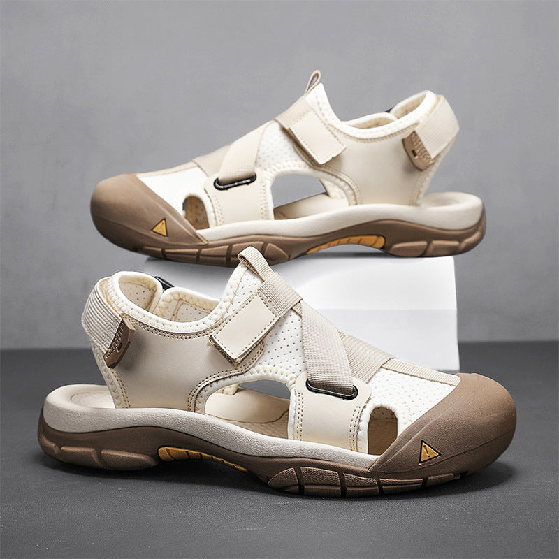 Damen Outdoor-Sandalen mit verstellbaren Riemen rutschfest