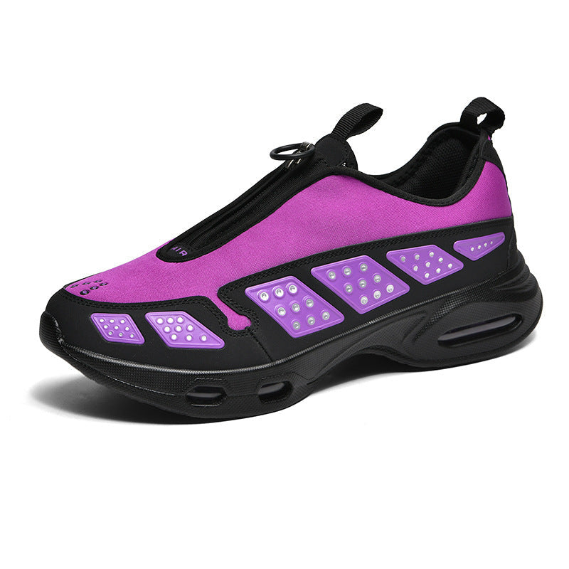 Damen Sneaker Sportlich Atmungsaktiv Anti-Rutsch Sohle