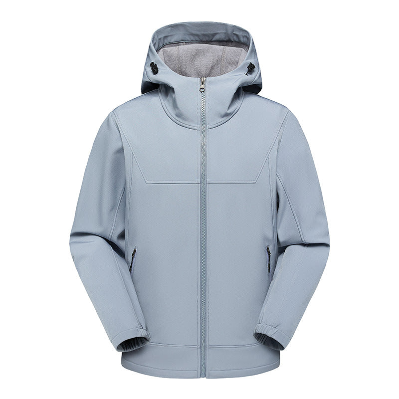 Herren Outdoor Jacke Wasserdicht Multifunktionsjacke Kapuzenjacke