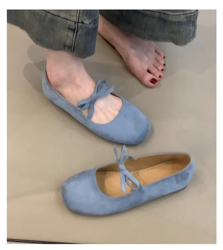 Damen Ballerinas Schleifen-Design Komfortabel Elegant