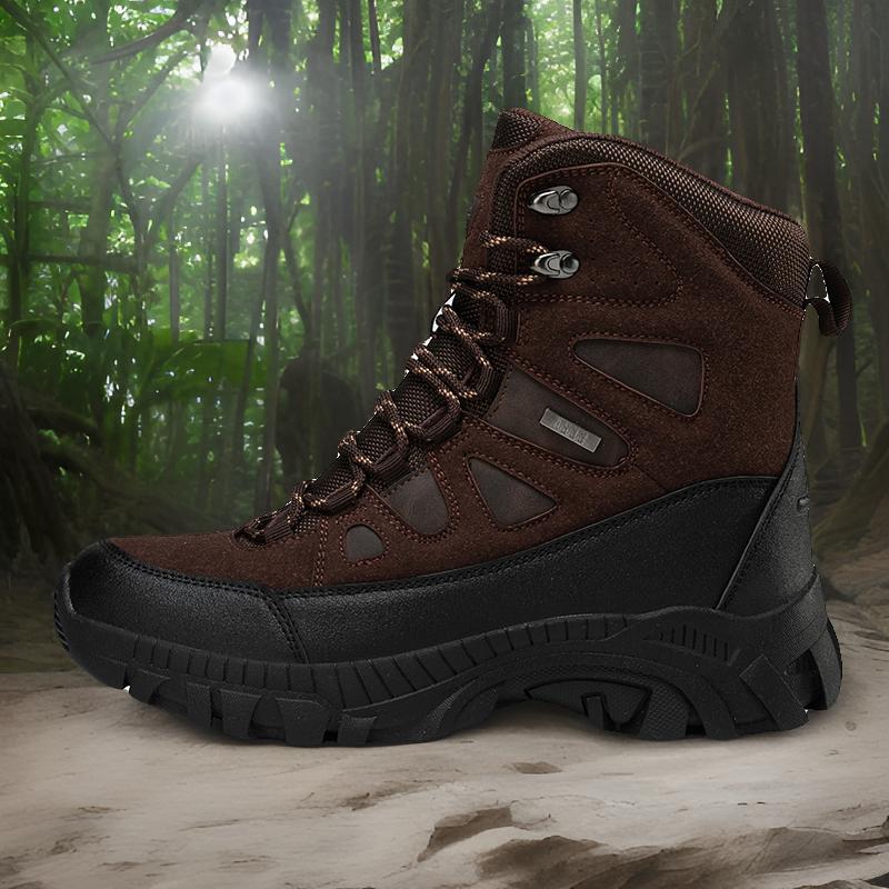 Wanderstiefel Herren rutschfest mit Knöchelschutz Waterproof