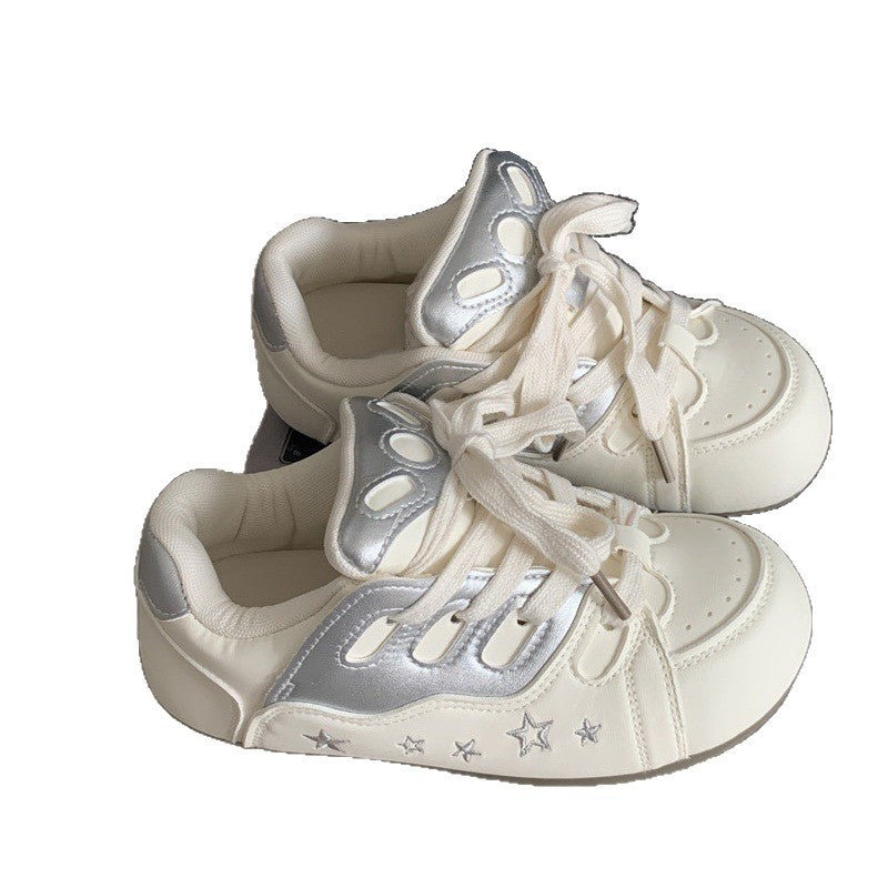 Damen Sneaker Sportlich Tiermotive Freizeitschuhe
