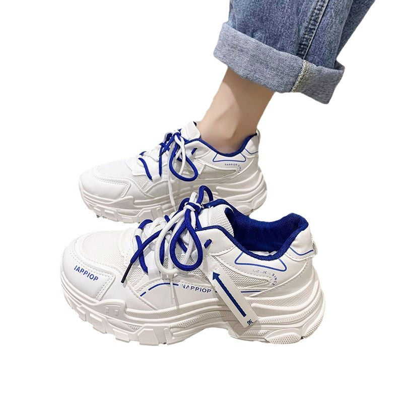 Damen Sneaker Sportlich Atmungsaktiv Laufschuhe Mit Dämpfung