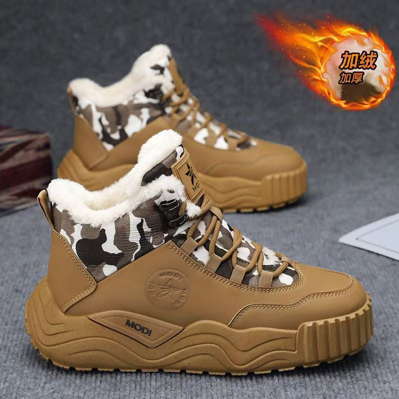 Wanderstiefel Damen Warm Gefüttert Winterstiefel