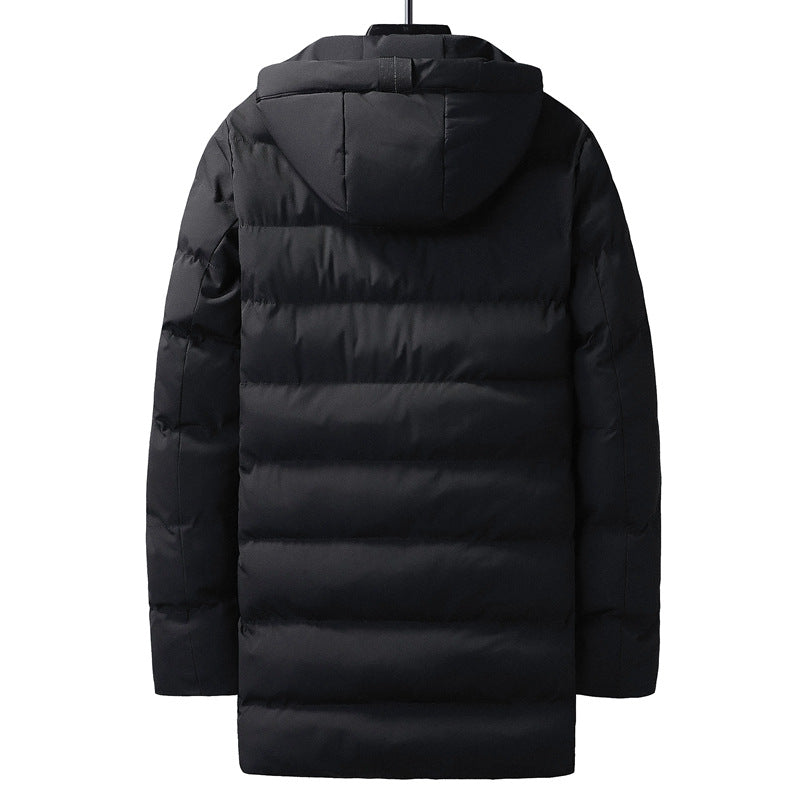 Herren Winterjacke Isoliert Verstellbarer Kragen