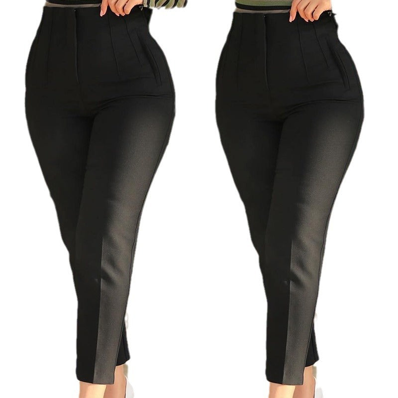 Elegante Damen High-Waist Jeans Hose