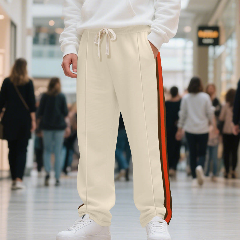 Herren Sportpants mit Kontraststreifen Modern Sportlich