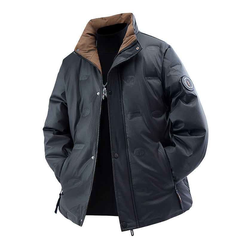 Herren Outdoorjacke Warm Isolierend Wasserdicht