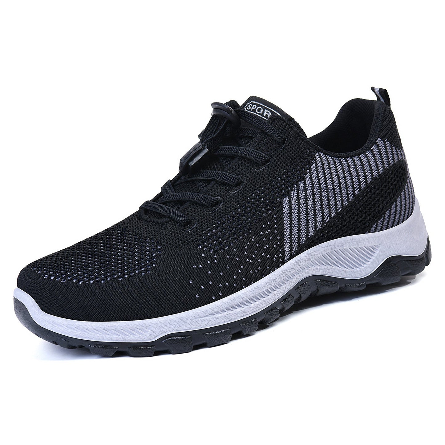 Damen Sneaker Sport Mesh atmungsaktiv Schnellschnürsystem