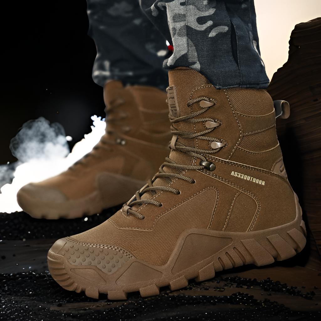 Herren Wanderschuhe Camouflage Rutschfest Wasserdicht