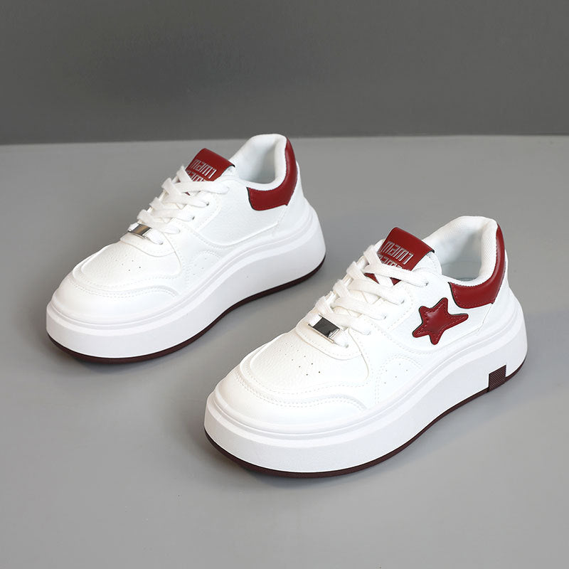 Damen Sneaker Plattform Komfortabel Modisch