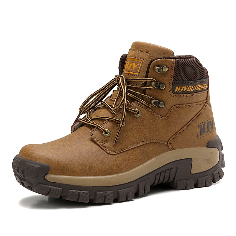 Herren Outdoor-Stiefel Wasserdicht Rutschfest Komfortabel