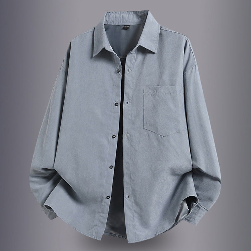 Herren Overshirt Lässig Komfortabel Mit Taschen