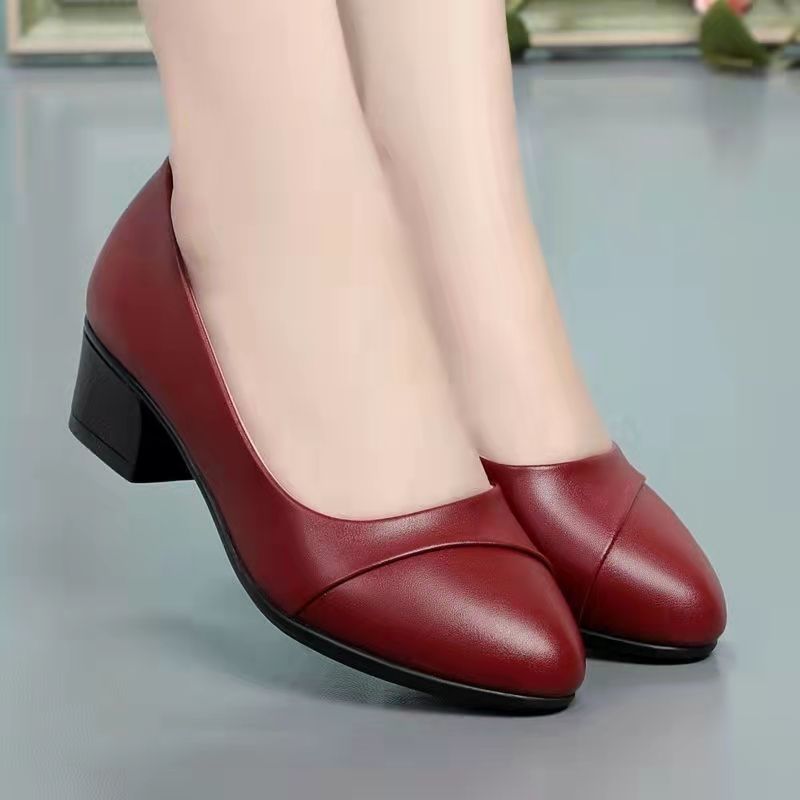 Damen Pumps Hochzeitsschuhe Elegant Blockabsatz Komfort