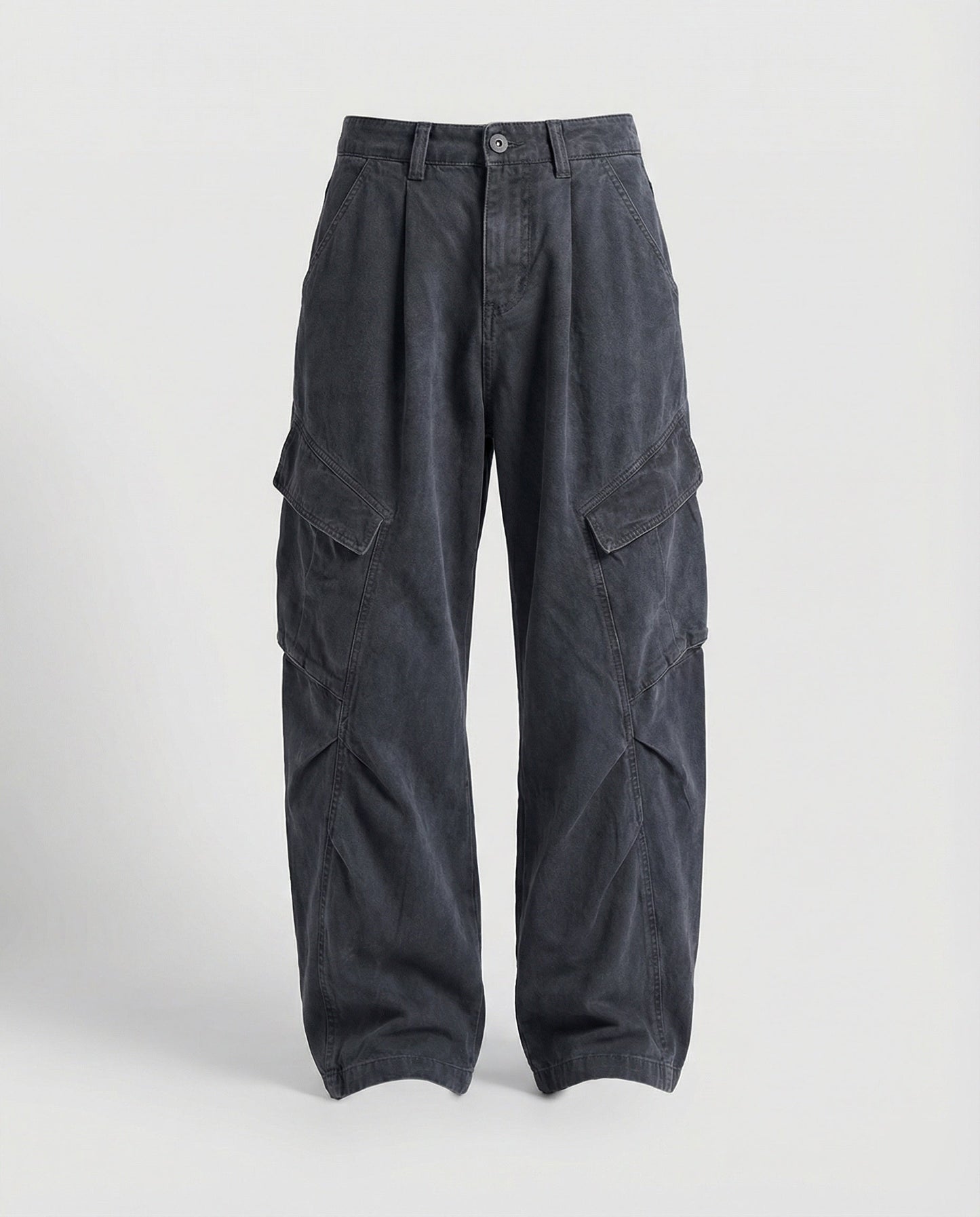 Damen Cargohose Weite Bein Utility Stil