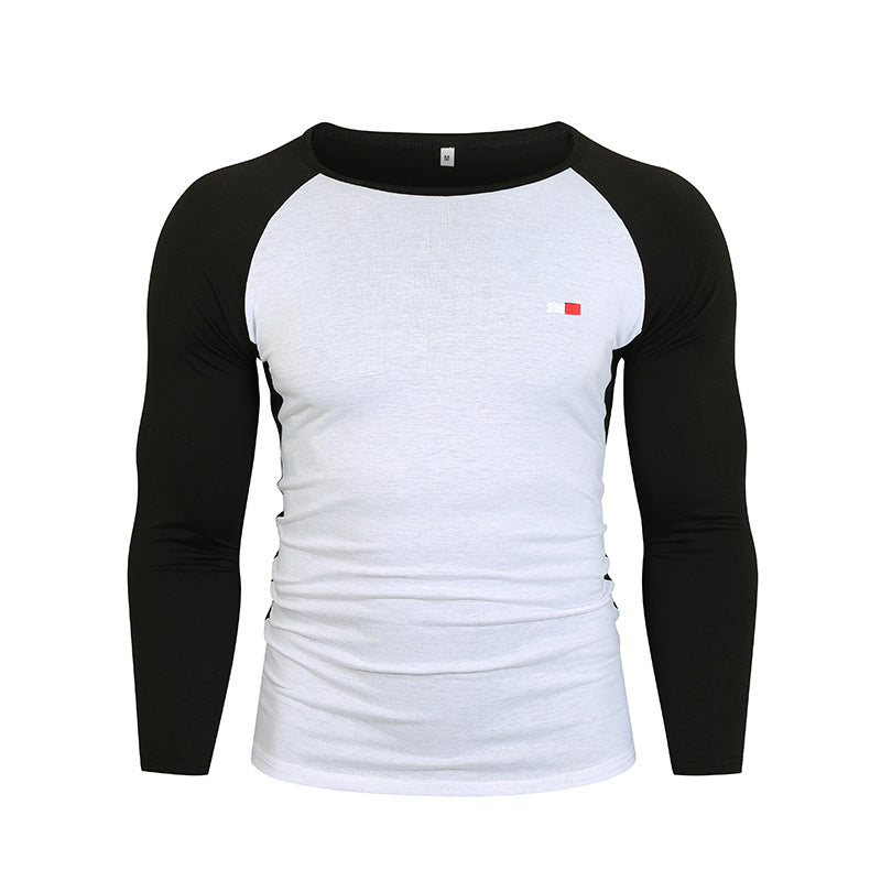 Herren T-Shirt Langarm Baumwolle Weich Berlin Style