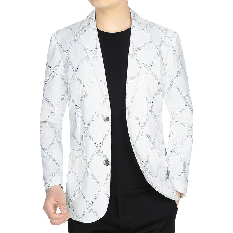Herren Blazerjacke Modern Abstrakt Designer Look
