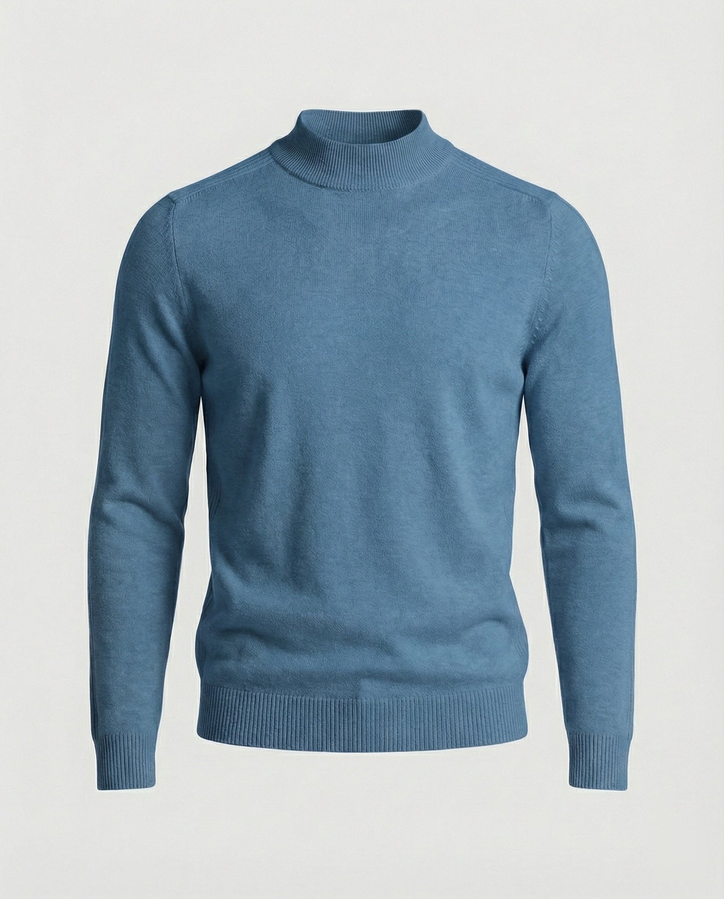 Merinowolle Pullover Rollkragen Warm
