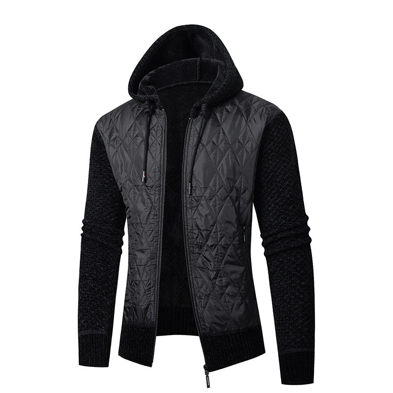 Herren Steppjacke Sportlich Warm Mit Reißverschluss