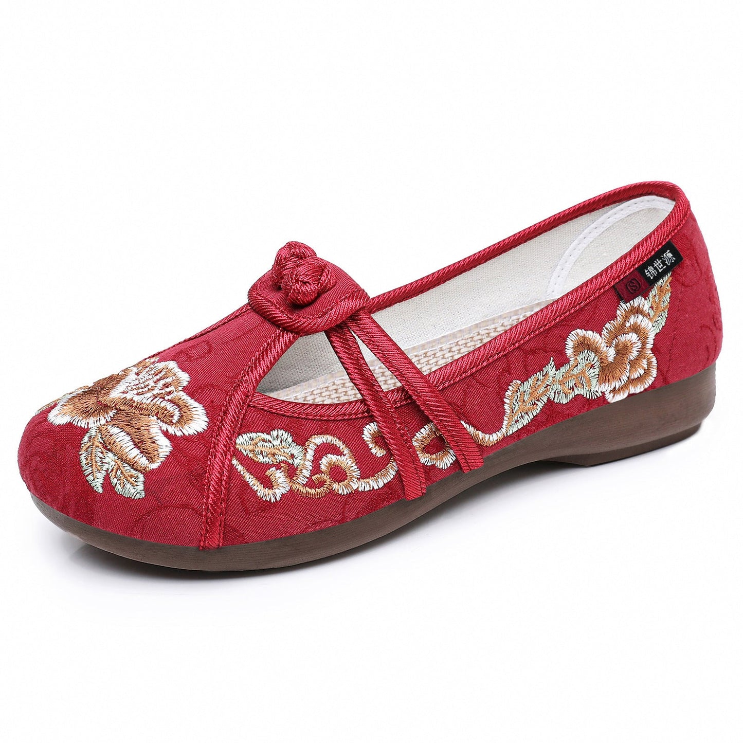 Damen Ballerinas Elegante Handbestickt HeidiMODE