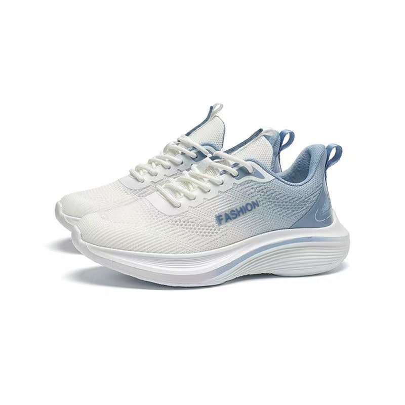 Damen Sport-Sneaker Laufschuhe Elastisch Bequem