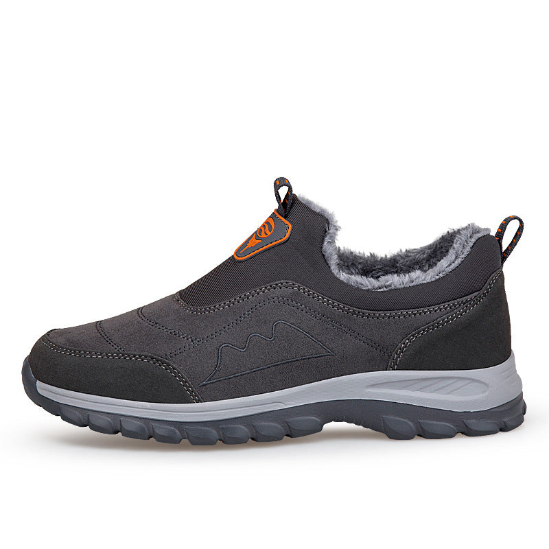 Damen Sneaker Warmfutter Slip-On Schuhe Winter