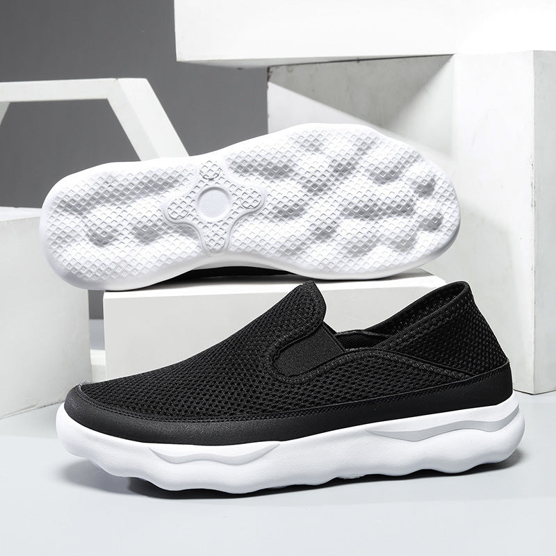 Damen Sneaker Atmungsaktiv Mesh Schuhe Bequem Sportlich