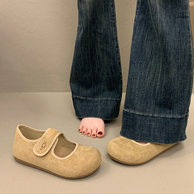 Damen Schuhe Mary Jane Komfort Moderne Heidi Stil