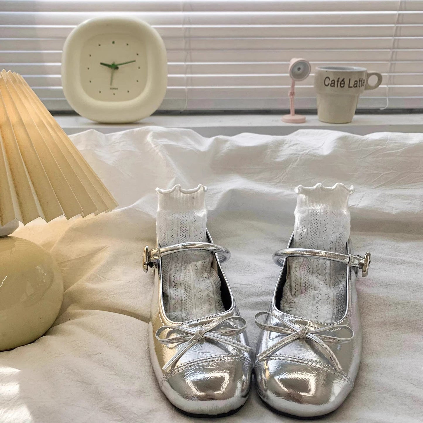 Damen Ballerinas Elegant Spitze Komfort