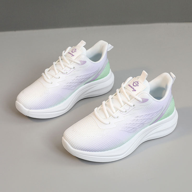 Damen Laufschuhe Atmungsaktiv Elastisch Leicht