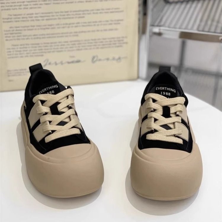 Damen Sneaker Hohe Sohle Atmungsaktiv Sportlich