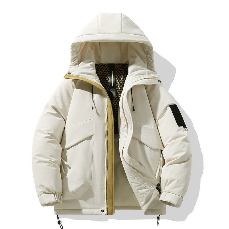 Herren Winterjacke Isoliert Wärmedämmend mit Innenfutter