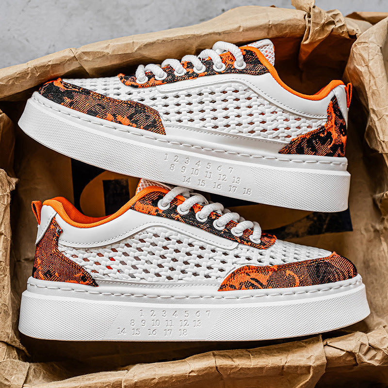 Damen Sneaker Plateau atmungsaktiv Komfort Schuhe