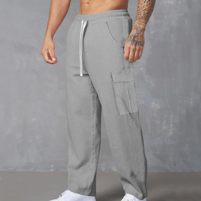 Herren Cargohose Bequem Elastisch Praktisch